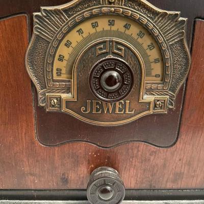 Vintage 1930's Jewel Radio Professionally Restored & Works
