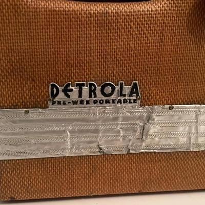 Vintage 1930's Detrola Radio Professionally Restored & Works
