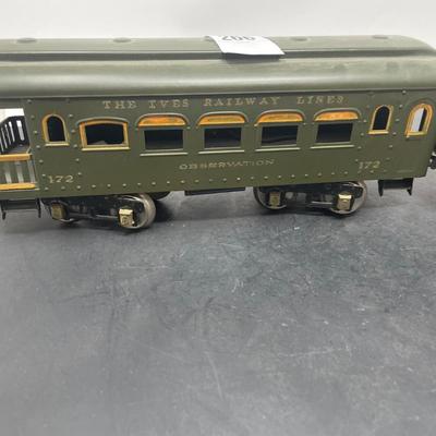Ives 170 & 172 Passenger Cars