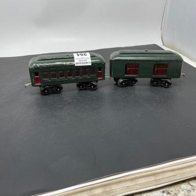 2 Tinplate Passenger Cars