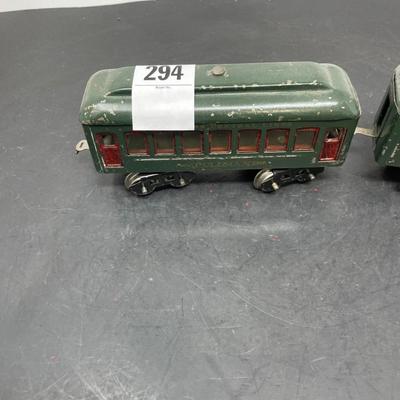 2 Tinplate Passenger Cars