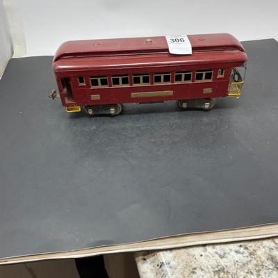 Sale Photo Thumbnail #345: Description: 322 Passenger Lionel, Part of a Prewar Collectibe Trains Estate Collection; Measurement Approximate: "h x "w; Material: