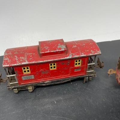 Lot of 6 Lionel Tinplate Rolling Stock
