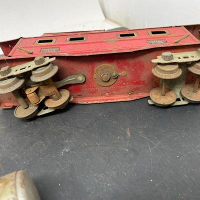 Lot of 6 Lionel Tinplate Rolling Stock