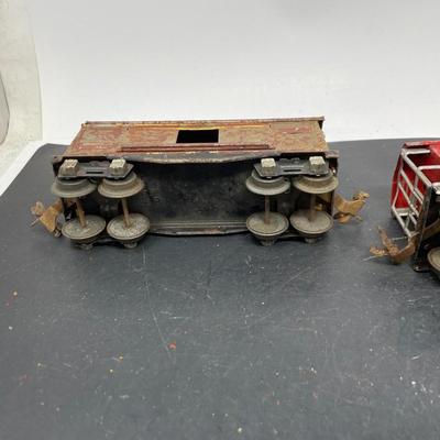 Lot of 6 Lionel Tinplate Rolling Stock