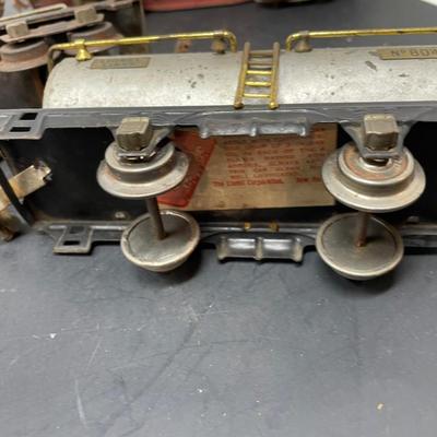 Lot of 6 Lionel Tinplate Rolling Stock