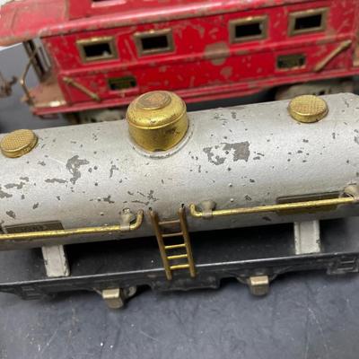 Lot of 6 Lionel Tinplate Rolling Stock