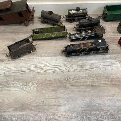 10 Pcs Parts Tinplate American Flyer & Lionel