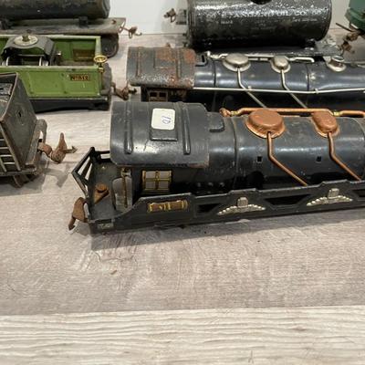 10 Pcs Parts Tinplate American Flyer & Lionel