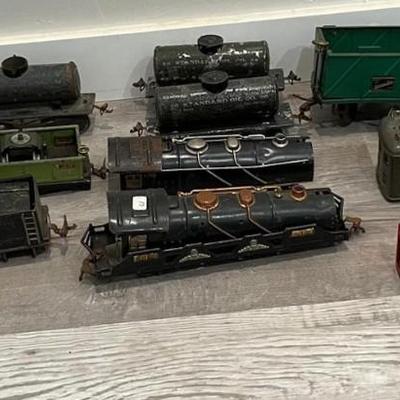 10 Pcs Parts Tinplate American Flyer & Lionel
