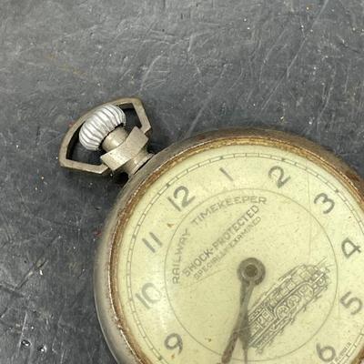 Locomotive Book, Pocketwatch, Lionel Train Watch