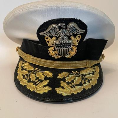 WWII US Navy Officer Hat