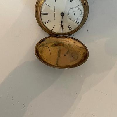 NATL Gold Pocket Watch