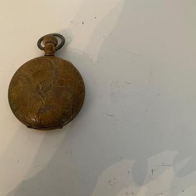 NATL Gold Pocket Watch