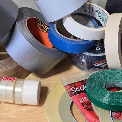 Large Lot of Varying Tapes