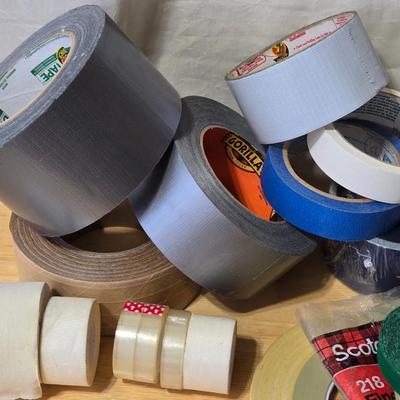 Large Lot of Varying Tapes