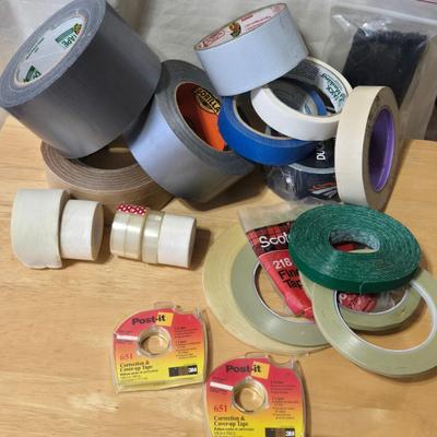 Large Lot of Varying Tapes
