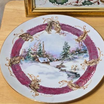 Handpainted Holiday Deco