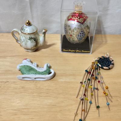 Handpainted Christmas Ornaments