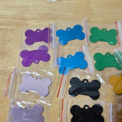 Pet Squeakers and Metal ID Tags