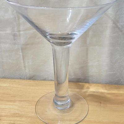 Glass Martini Shape Vase
