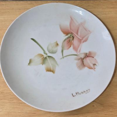 Handpainted Porcelain Plate