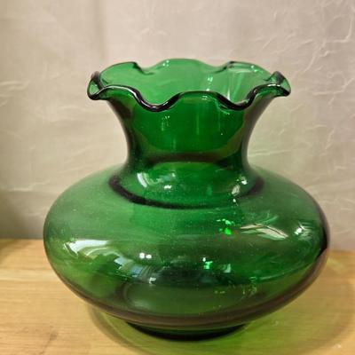 Multicolored Glads Bud Vases