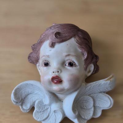 (2) Handpainted Angels