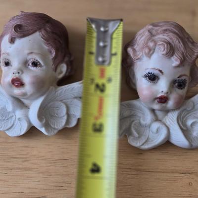 (2) Handpainted Angels