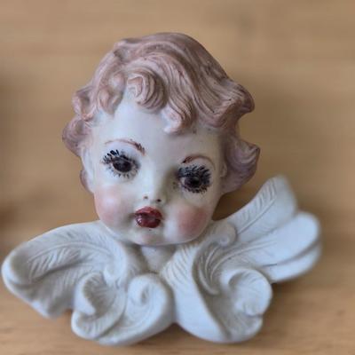 (2) Handpainted Angels
