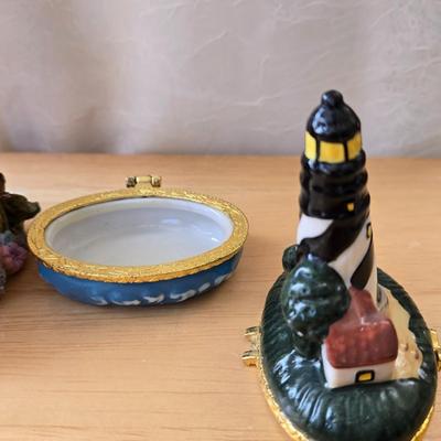 (2) Trinket Boxes