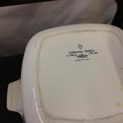 Corning Ware and Milk Glass Lot