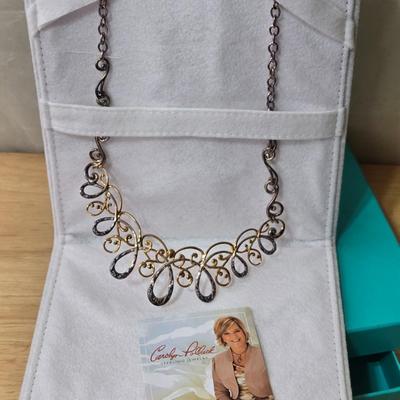 Sterling Silver Carolyn Pollack Necklace in the Box