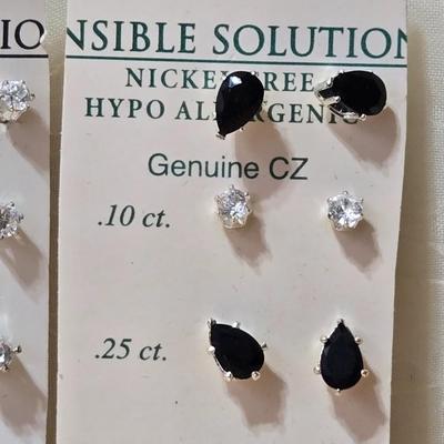 New Cubic Zirconia Earrings