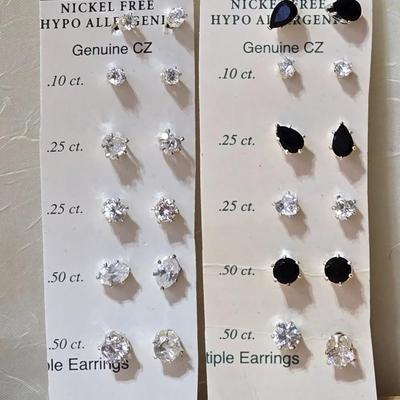 New Cubic Zirconia Earrings