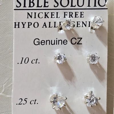 New Cubic Zirconia Earrings