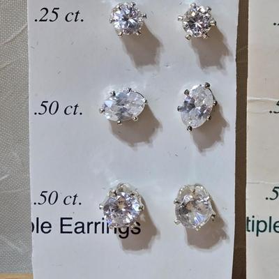 New Cubic Zirconia Earrings