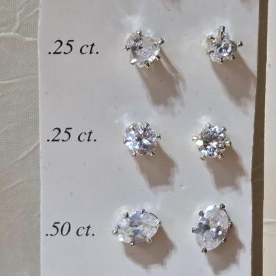 New Cubic Zirconia Earrings