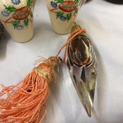 Salt and Pepper with Perfume Lot