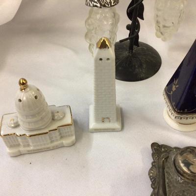 Salt and Pepper with Perfume Lot