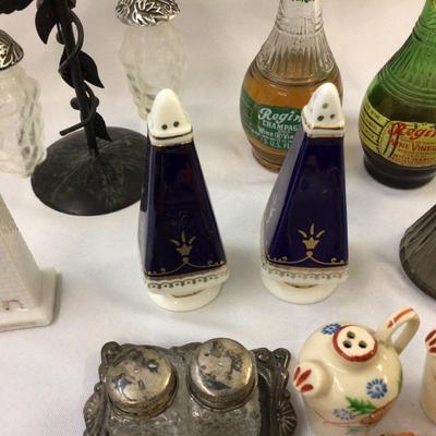 Salt and Pepper with Perfume Lot