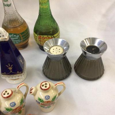 Salt and Pepper with Perfume Lot