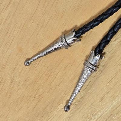 Silver Saddle Bolo Tie