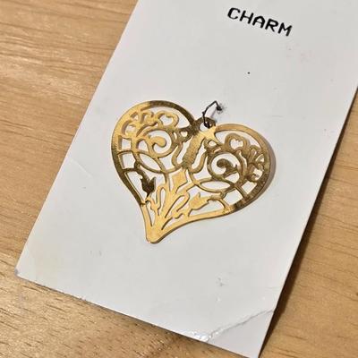 Vintage Necklace and 3 New Charms