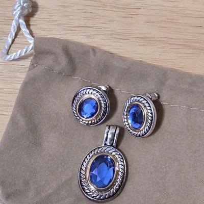 Pendant and Earrings Set