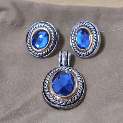 Pendant and Earrings Set