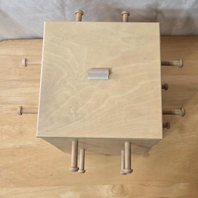 Wood Box Jewelry Stand