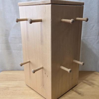 Wood Box Jewelry Stand