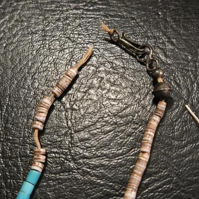 Navajo Heishi Broken Necklace and Beads