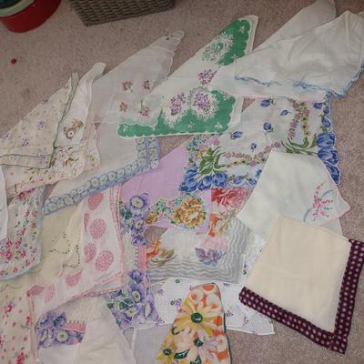 YOU CAN NEVER HAVE TOO MANY HANKIES!